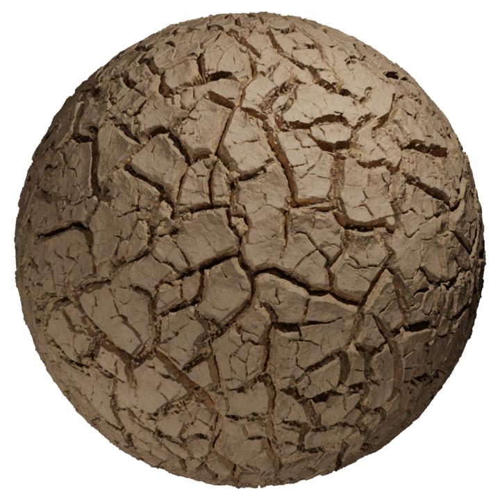 Mud Cracked Dry 03